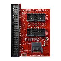 Olimex Ltd. STMP15X-SHIELD Development Boards & Kits - ARM SHIELD with two UEXT, uSD card and GPIOs on 0.1"(2.54mm) step connector