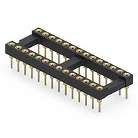 Mill-Max 110-11-428-41-001000 IC & Component Sockets DIP Dual In Line Socket