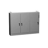 Hammond Manufacturing 3UHD8411924FTC Disconnect N12 H.D. Disconnect Enclosure w/ panel - 84.13 x 118.25 x 24.13 - Steel/Gray