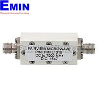 Fairview FMFL1015 Lowpass Filter Operating From DC to 7 GHz With SMA Female Connectors