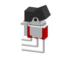 Mountain Switch 103-7006-EVX Rocker Switches ON-ON SPDT Right