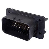 AMP Connectors - TE Connectivity 1-770669-1 Headers HDR 23P R/A GOLD BLK