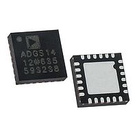 Analog Devices ADGS1409BCPZ Multiplexers SPI Interface, 4 ? RON,  15 V/+12 V/ 5 V, 1.8 V Logic Control, Dual 4:1 Muxes