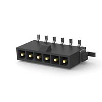 AMP Connectors - TE Connectivity 2-1445096-6 Headers HDR VERT 6 POS 30 AU SINGLE ROW
