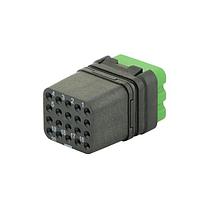 Eaton Souriau-Sunbank 8MQ2M2022BDS Modular Connectors - Push Pull MQuick module, unsealed, without contact, delivered with cap