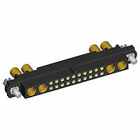 Harwin M80-4C12005F1-02-327-02-327 Power to the Board 20+4 Pos. Female 24-28AWG+16AWG Cable Conn. Kit, Jackscrews