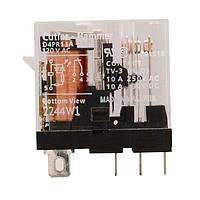 Eaton D4PR21T1 General Purpose Relays DPDT RELAY W/ IND LIGHT 24VDC COIL