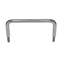 Bud Industries H-9161-B Handles 5.25" Mounting Center Handle, Chrome
