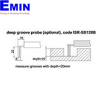 Deep Groove Probe Insize ISR-SB120B (For ISR-S1000B)