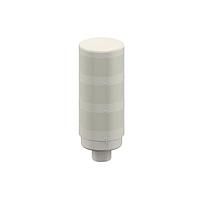 Banner Engineering TL70GYRQP Modular Tower Light TL70 Tower Light; Black Housing: 3-Color Indicator; Voltage: 12-30 V dc; Environmental Rating: IP65; Input: Bimodal; Colors: Green Yellow Red; 150 mm (6 in) 5-pin M12 PVC Pigtail QD
