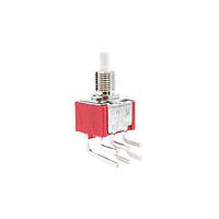 E-Switch 700DP7B10M6QEH Snap-Acting 3A @ 125 VAC/28 VDC On-(On) DPDT SPDT