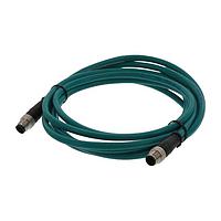 Molex 1201080037 Sensor Cables / Actuator Cables MICRO-CHANGE M12 MA-MA 15M