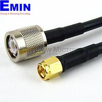 Fairview FMC0203223LF SMA Male to TNC Male Cable RG-223 Coax and RoHS Compliant