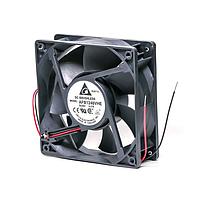 Delta Electronics, Inc. AFB1248VHE-R00 Tubeaxial Tubeaxial Fan, 120x38mm, 48VDC, Ball Bearing, 3-Lead Wires, Locked Rotor Sensor