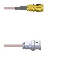 Amphenol Custom Cable Q-3A00I0001010i RF Cable Assemblies SMA-SP/BNC-SP G178 10I