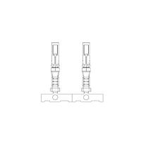 Amphenol LTW SAF16B-02G03 Contacts STAMP ASSEMBLY PIN 10A FPIN 3UinLSE 500