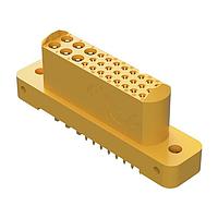Amphenol Positronic GFSH624F3H/AA Connectors Mixed Density Power Connector,6 size 16 and 24 size 22 contacts,Socket (Female),Straight Solder