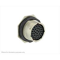 Eaton Souriau-Sunbank UT0W71832SH601 Receptacles Female jam nut receptacle IP68/69K, 96 h salt spray