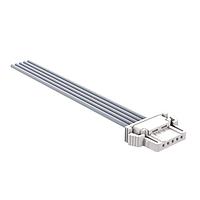 ERNI - TE Connectivity 119670-E Discrete Wire Cable Assemblies IBRIDGE_CS 05 1 AWG22 PVC SE 100