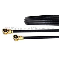 Fairview FMCA1058 HMCX32 1.2 Plug to HMCX32 1.2 Plug Cable 0.81mm Coax and RoHS Compliant