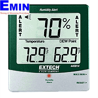EXTECH 445814 Hygro-Thermometer Humidity Alert with Dew Point