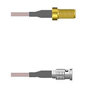 Amphenol Custom Cable Q-7100V0005084i RF Cable Assemblies SMA-SJ/HDBNC-SP G316 84I