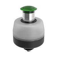 Banner Engineering OS80PMLG1XGQ Push Turn OS80 Operator Station: Push Button, Green; Latching (Pull-to-Release); 1-Color; Voltage: 12-30 V dc; Housing: Polycarbonate; IP40; Output: PNP 1 NO; Colors: Green; 5-pin M12 Integral QD