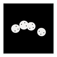 Aavid 4005G Insulator Thermalsil III Pad for TO-5, Round, Beryllium Oxide Ceramic, 9.14x5.08x 0.762mm