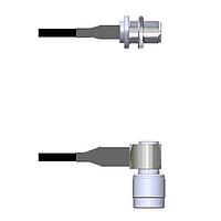 Amphenol Custom Cable Q-2604Z000M036i RF Cable Assemblies N-SJB/TNC-RP LMR24 36I