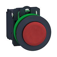 SCHNEIDER XB5FL42 Control Switches FLUSH RED PROJ PB 1NC SCREW CLAMP