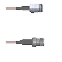 Amphenol Custom Cable Q-2404N000H012i RF Cable Assemblies N-SJ/TNC-SJ G142 12I