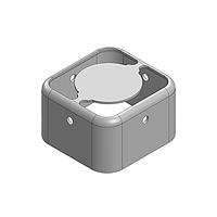 Masach Tech MS128-10F EMI/RFI Shield Frame, Two-Piece 12.8 x 12.3 x 7.5mm Two-piece Drawn-Seamless RF Shield/EMI Shield FRAME (CRS)