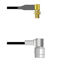 Amphenol Custom Cable Q-2R04W0008096i RF Cable Assemblies SMA-RJB/TNC-RP RG58 96I