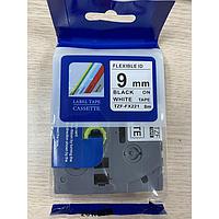 BROTHER TZF-FX221 Label (Black on white Tape Print 9mm)