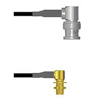 Amphenol Custom Cable Q-0D02P0003120i RF Cable Assemblies BNC-RP/SMA-RJB G174 120I