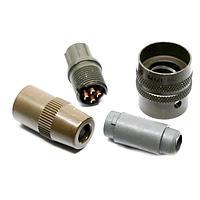 Amphenol Industrial PT06W-8-4S Plugs 4P Size 8 Straight Socket Plug
