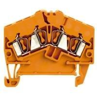 Weidmuller 1706080000 DIN Rail Terminal Blocks ZDU 2.5-2/4AN OR
