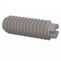 Essentra Components 010832S043 Set Screw Set Screw, Slotted Head, #8-32 Thread, 7/16 Lg
