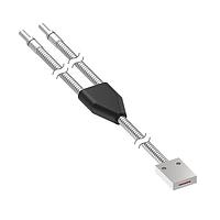 Banner Engineering BR23S Fiber Optic Sensors Glass Fiber; Diffuse Mode 9.7 mm x 0.81 mm Array Bundle; Stainless Steel Sheathing; 0.91 m long; 25.4 mm x 19 mm Plastic Rectangle Sensing Tip