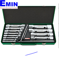 TOPTUL GAAD1510 15PCS Double End Socket Wrench Set