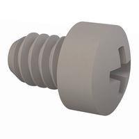 Essentra Components 011024WF025 Phillips Fillister Phillips Screw, #10-24 Thread, 1/4 Lg