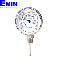 skSATO BM-S-90S Bimetal Thermometer (0~150°C; 200mm)