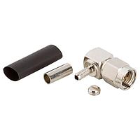 Amphenol RF 901-9881-RFX Connectors R/A CRIMP PLUG RG174 188A 316 Ni
