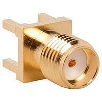 Amphenol RF 132134 PCB Connectors SMA STRAIGHT PCB RECEPTACLE