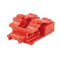 Panduit PSL-LCAB Blockout Device LC Duplex Adapter B/O device Red pk/10