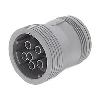 Amphenol SINE Systems AHD16-6-12S Connectors 6P PLG SMOOTH SHELL DIAGNOSTIC GRADE HD