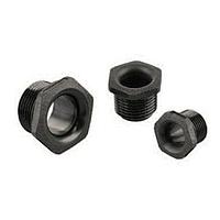 Heyco 3623B Threaded Smooth Bore Bushing TSB 1/2 BLACK