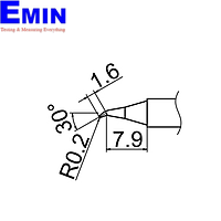 HAKKO T12-JS02 Soldering Tip