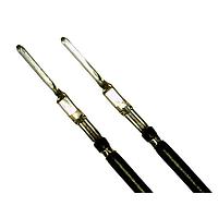 JST Commercial AJWPFJWPF22K305T Pre-Crimped Lead Black 22 AWG Jumper Lead Pin to Pin Tin