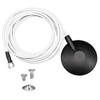 Desco 19654 Anti-Static Control Products REPLACEMENT MAT MONITOR CORD, WHITE, 6 FEET